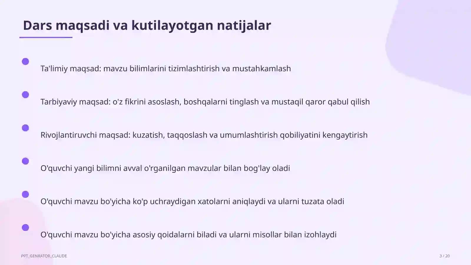 Inklyuziv ta'lim: alohida ehtiyojli o'quvchilar bilan ishlash usullari 3