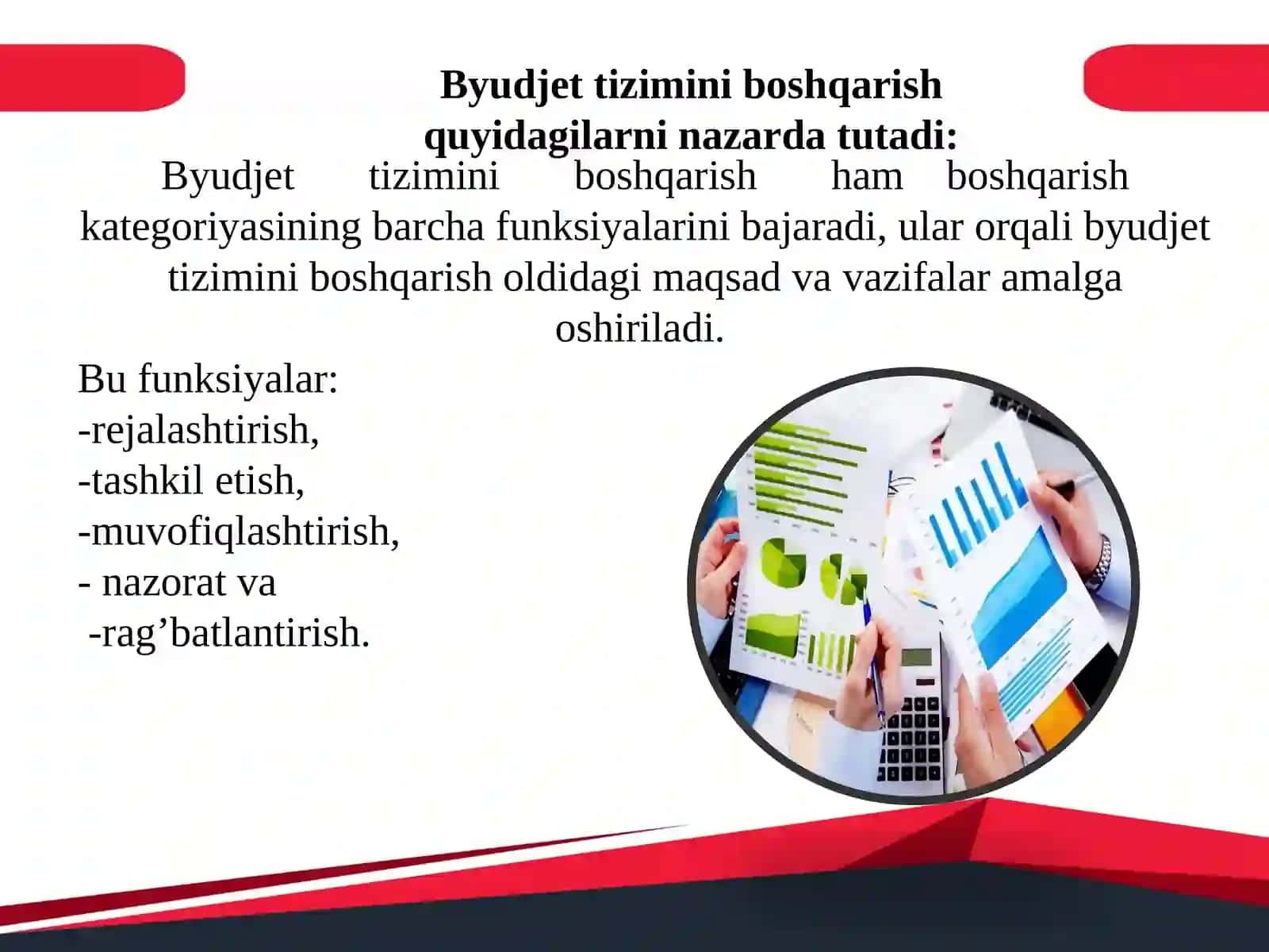 DAVALAT BYUDJETINI BOSHQARISH 3