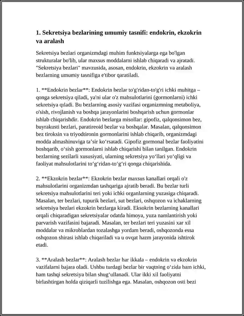 Sekretsiya bezlari 3