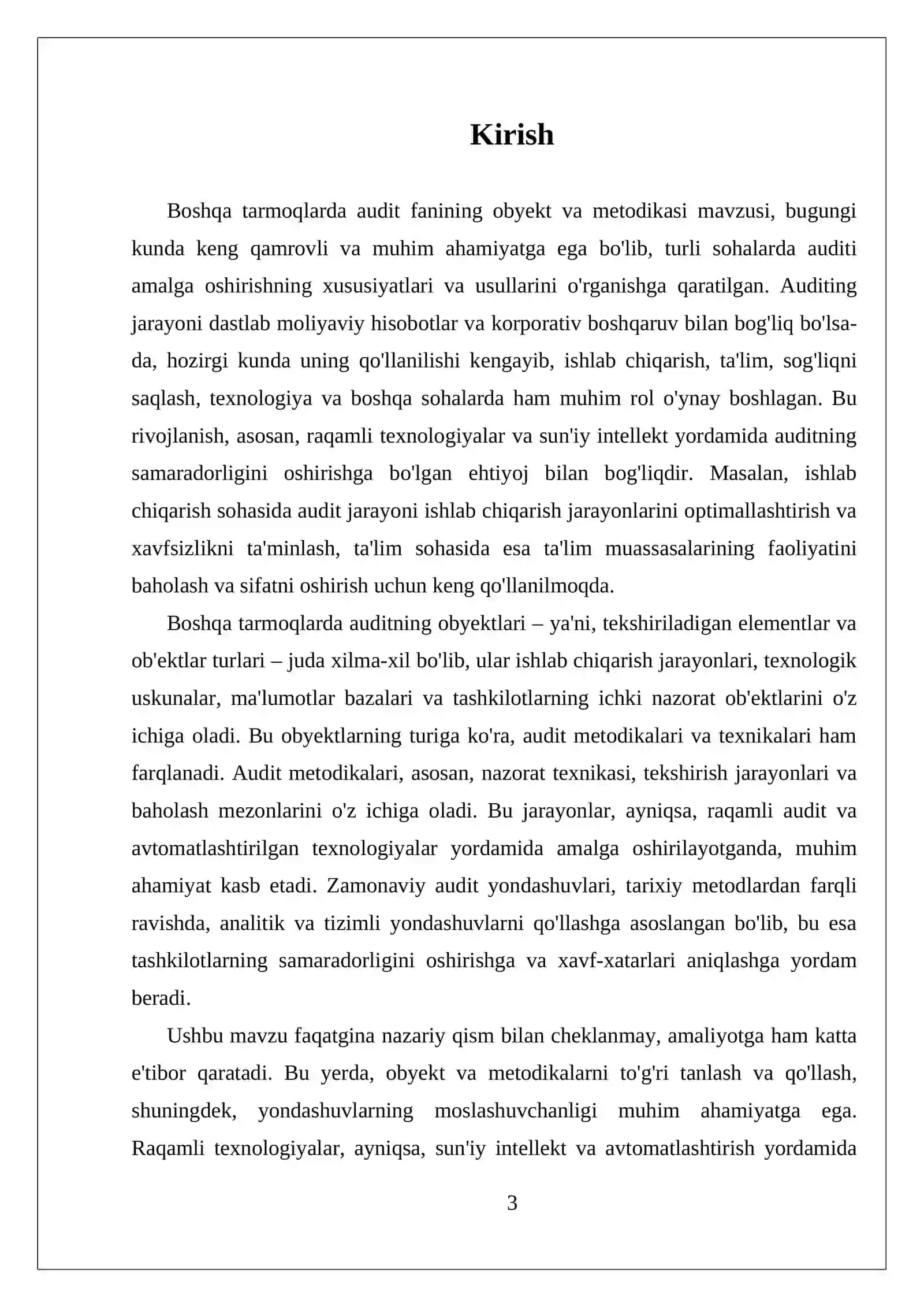BOSHQA TARMOQLARDA AUDIT FANINING OBYEKT VA METODIKASI 3