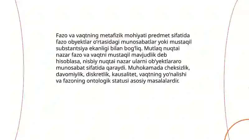 Fazo va vaqt 3
