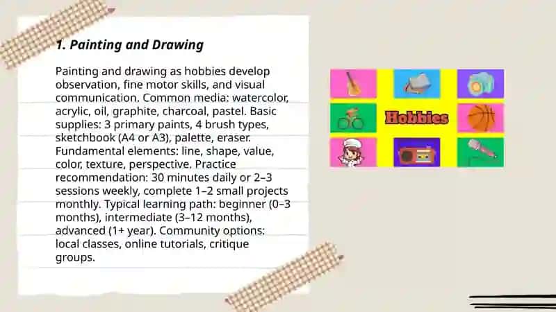 Painting and Drawing 3