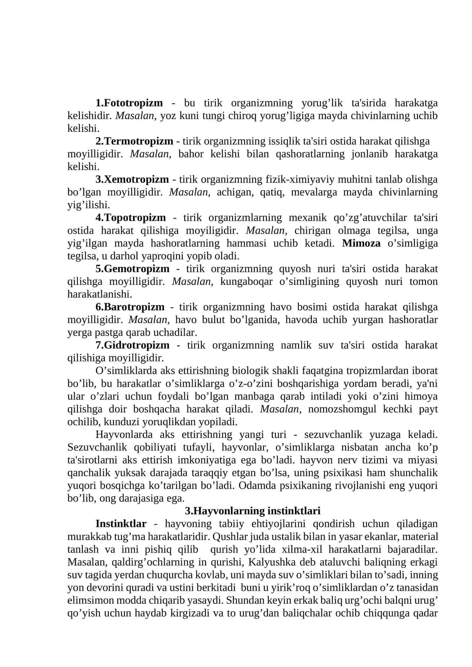 Psixika va Ongning Taraqqiyoti 3
