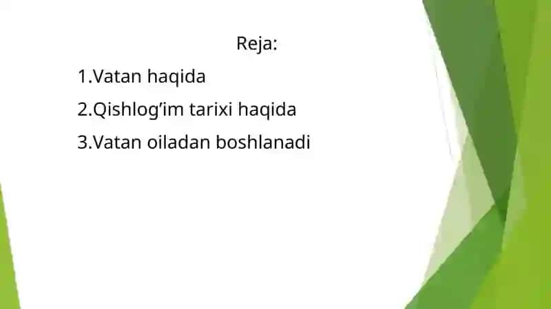 Vatan ostonadan boshlanadi - Qishlog'im tarixi 3