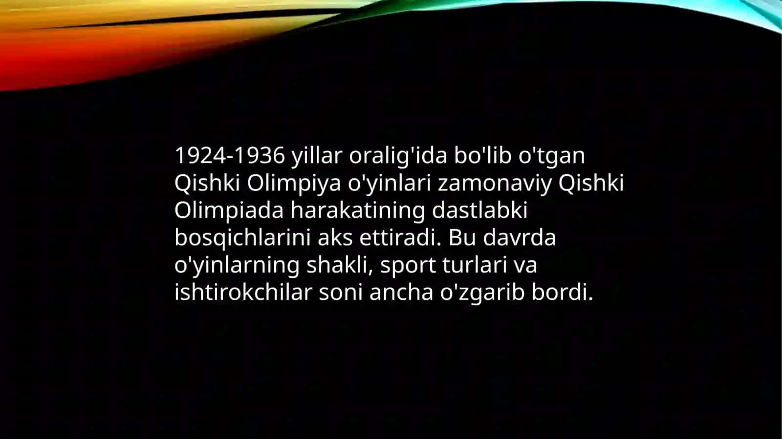 1924-1936 yillarda o‘tkazilgan qishki Olimpiya o‘yinlari 3