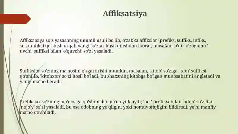 Soʻzyasash usullari 3