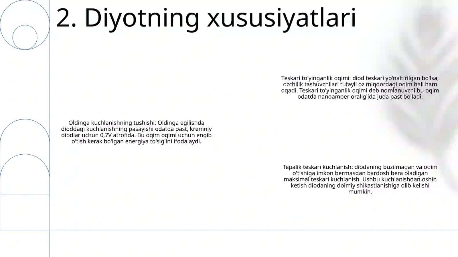 Yarim OʻTkazgichli Diodlar 3
