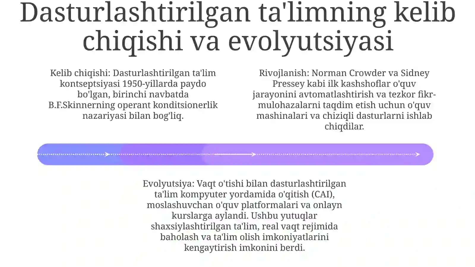 Dasturlashtirilgan Ta‘Lim 3