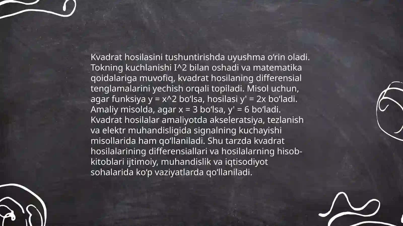 Sonning kvadratini hisoblash 3