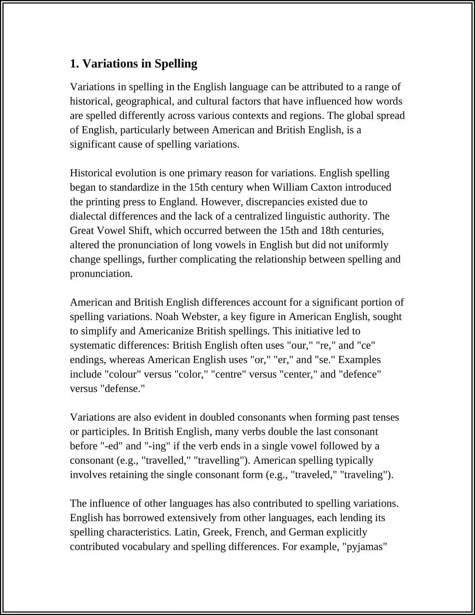 US ENGLISH AND OTHER ENGLISHES 3