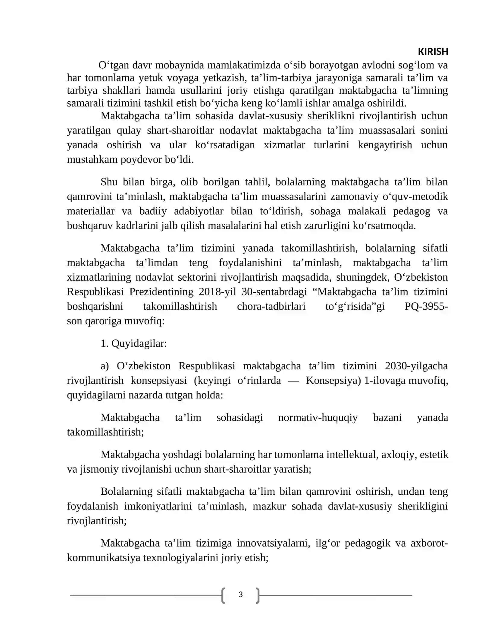 O’zbekiston Respublikasi maktabgacha ta’lim konsepsiyasining mazmuni 3