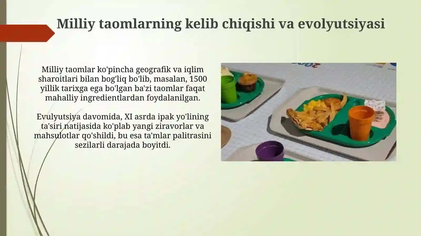Milliy taomlarning etnografik oʻrni 3