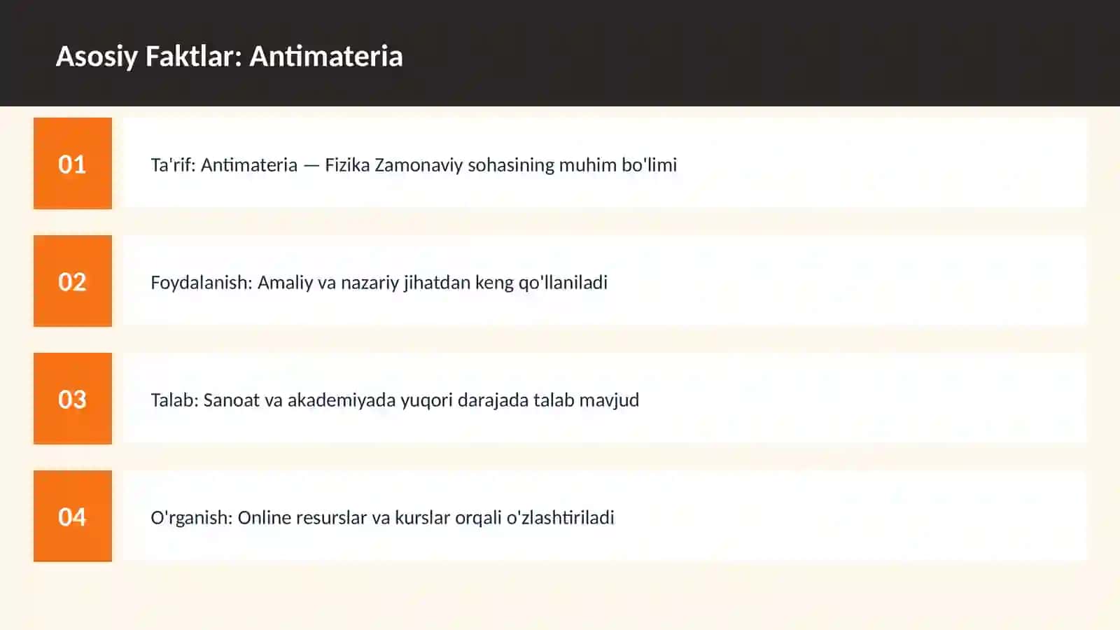 Antimateria 3