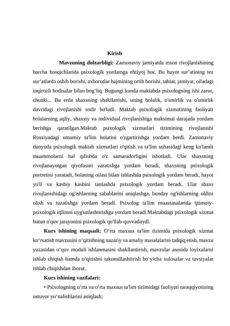 "Rossiya ta'lim tizimida psixologik xizmat" 3