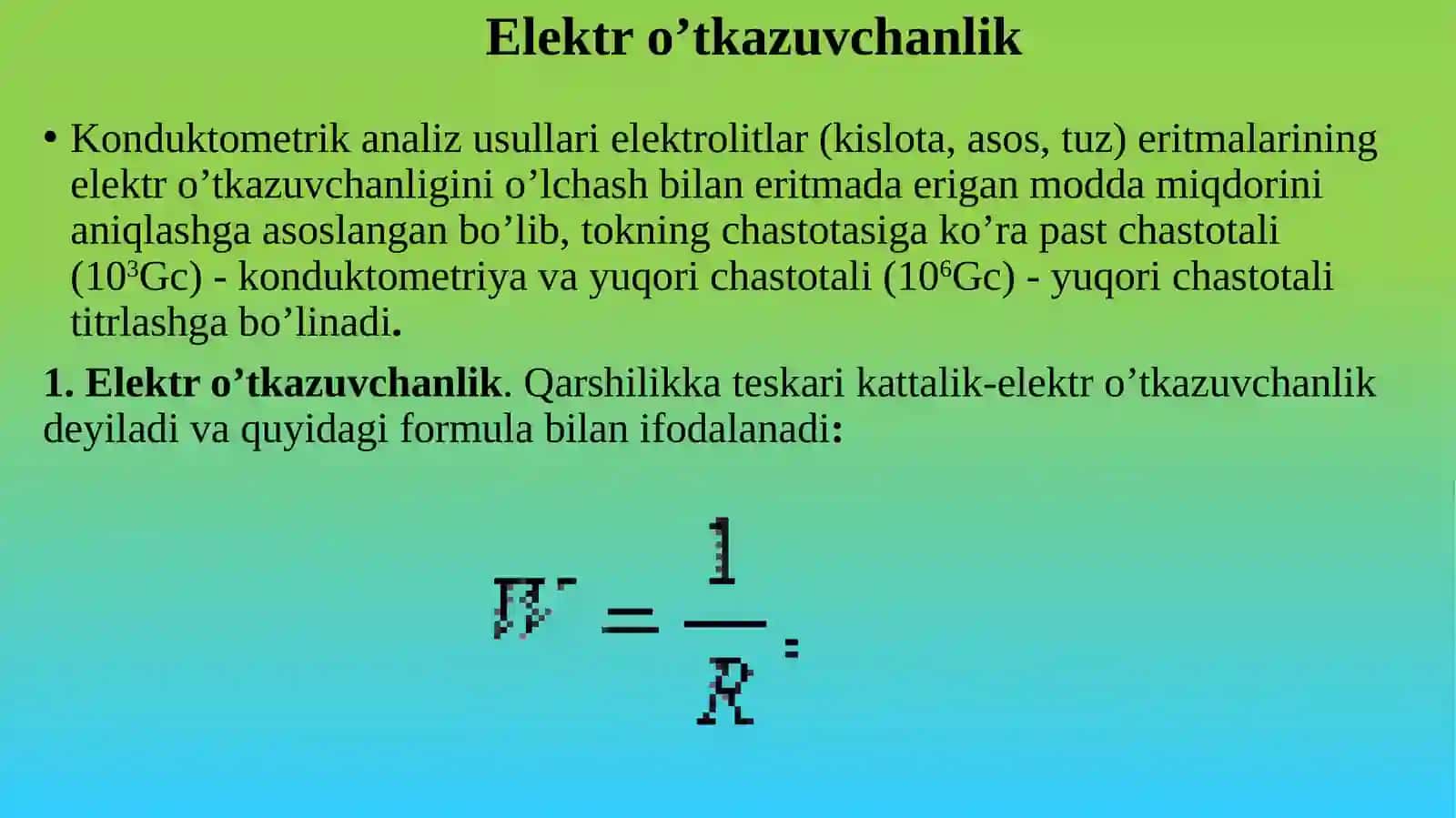 KONDUKTOMETRIK ANALIZ USULLARI 3