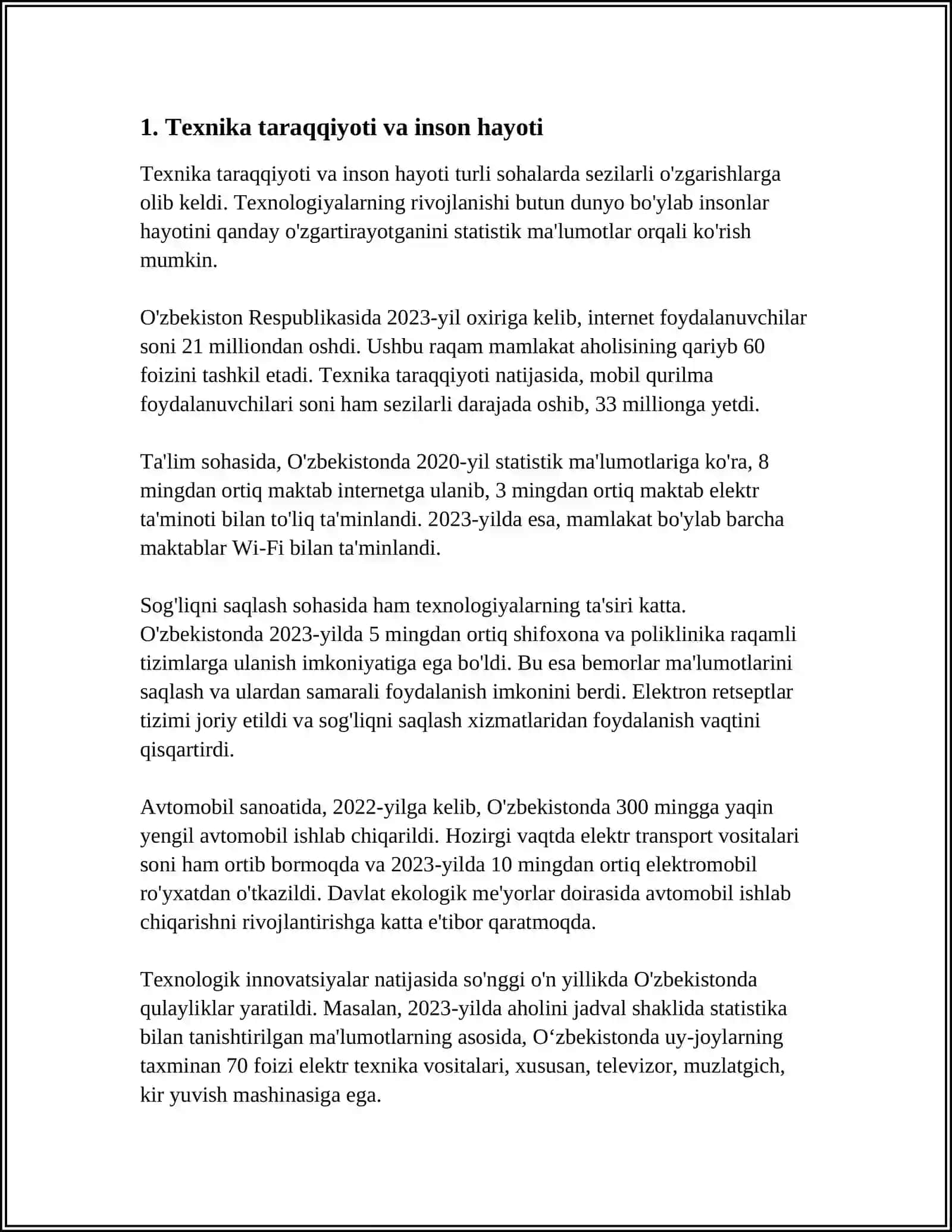TEXNIKA VA INSON MUNOSABATI 3