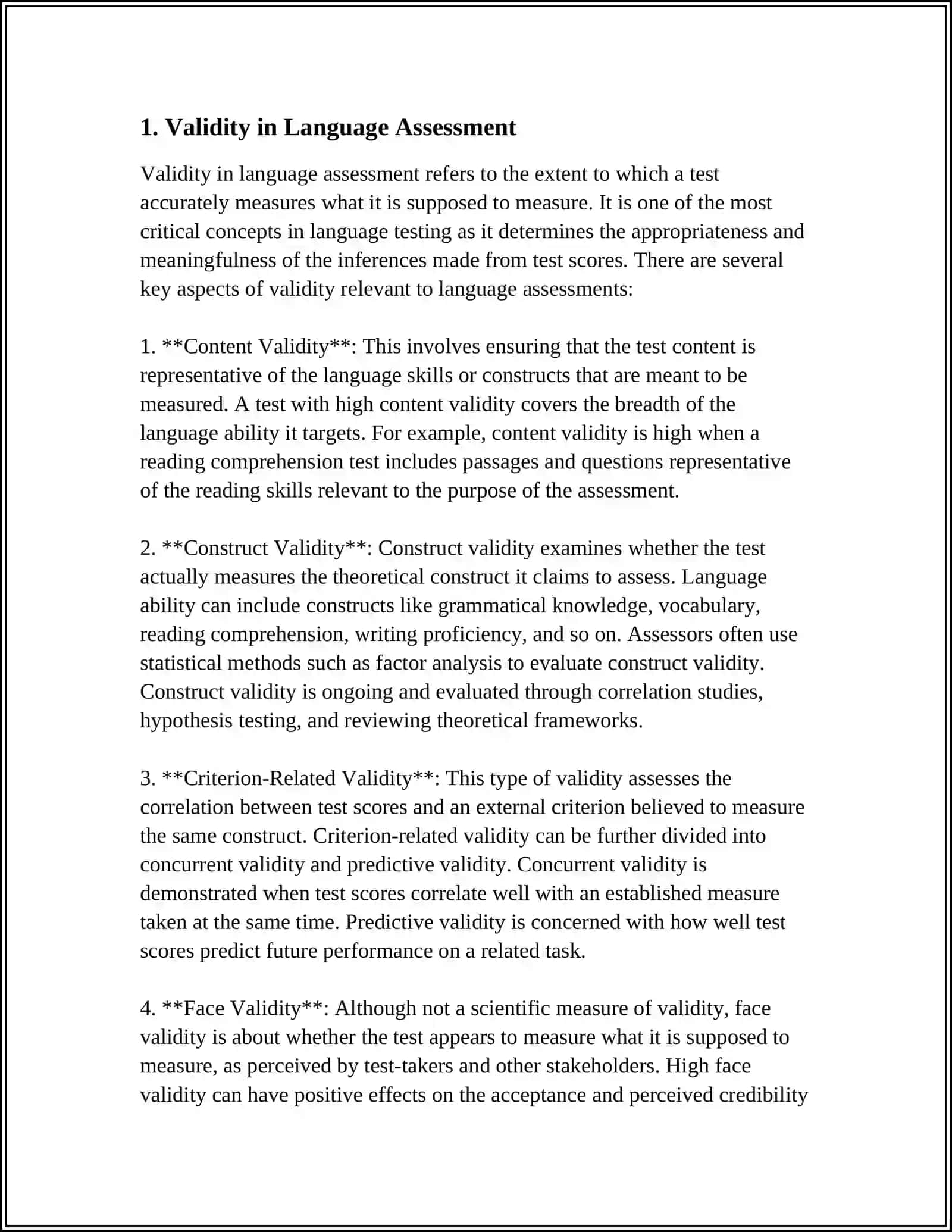 PRINCIPLES OF LANGUAGE ASSESSMENT AND TEST DESIGN 3