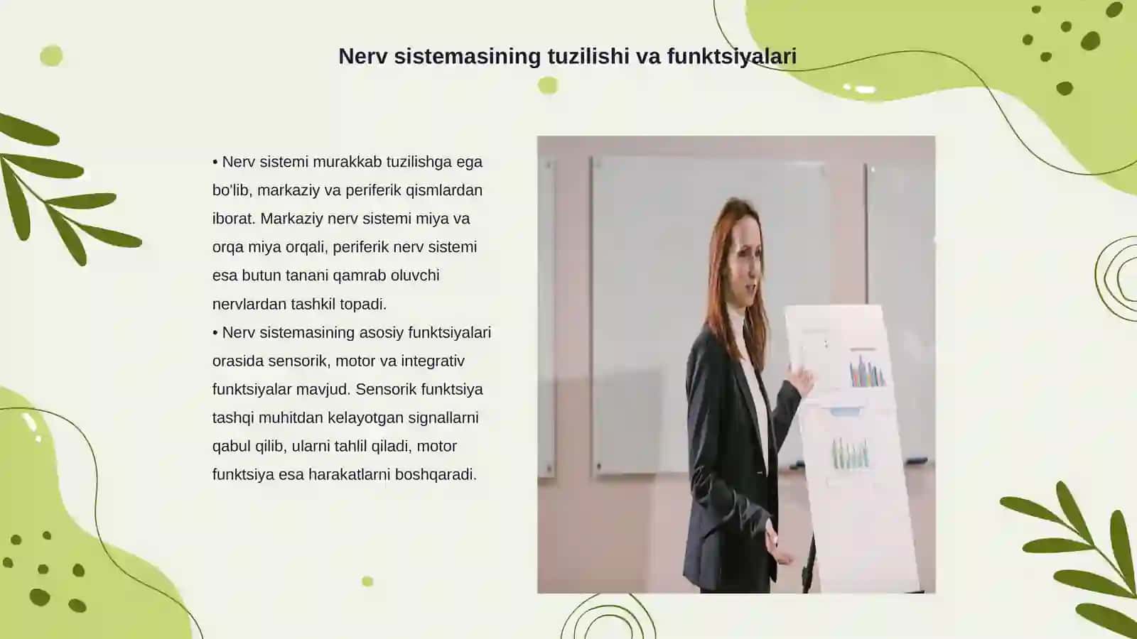 Nerv sistemasining fiziologik xususiyatlari 3