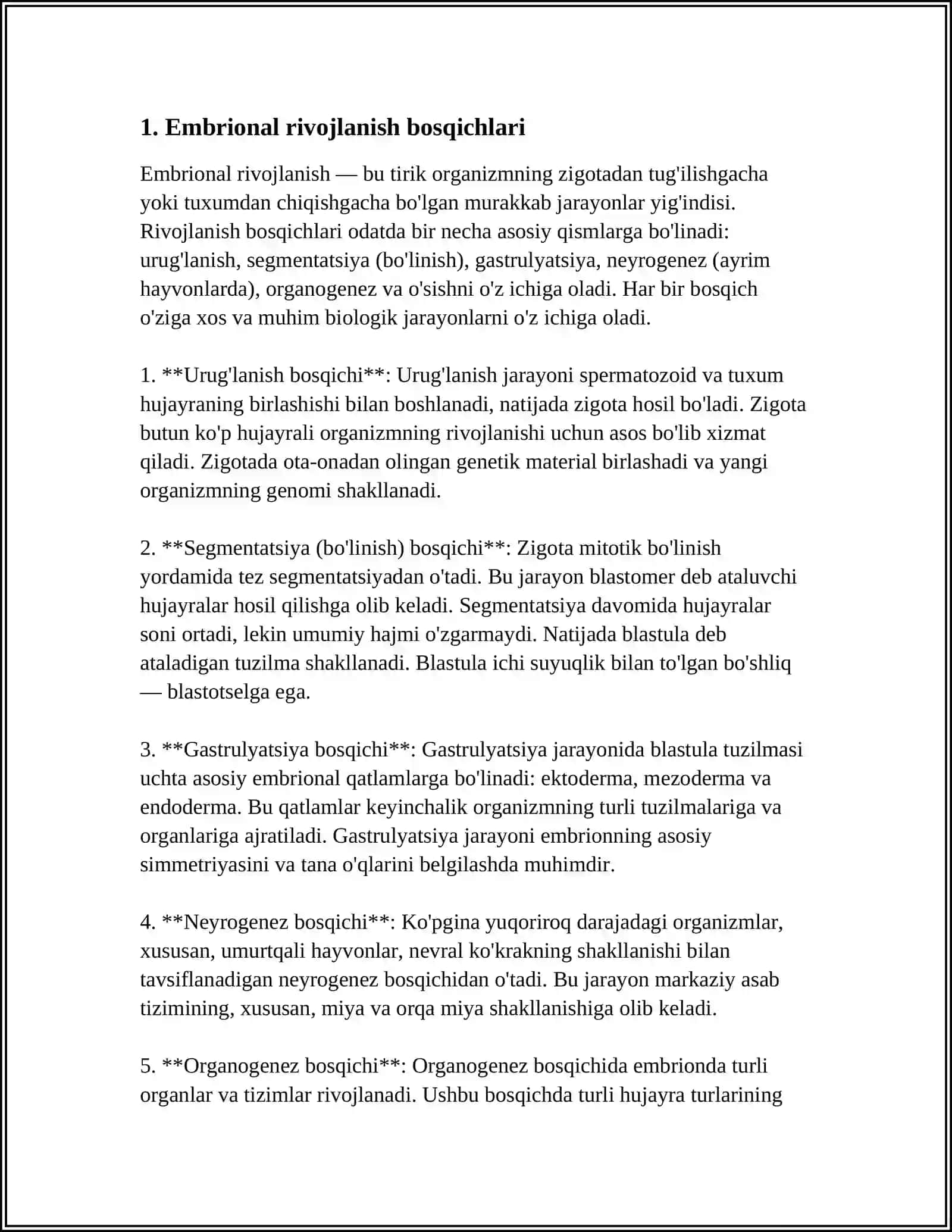 UMUMIY EMBRIALOGIA 3