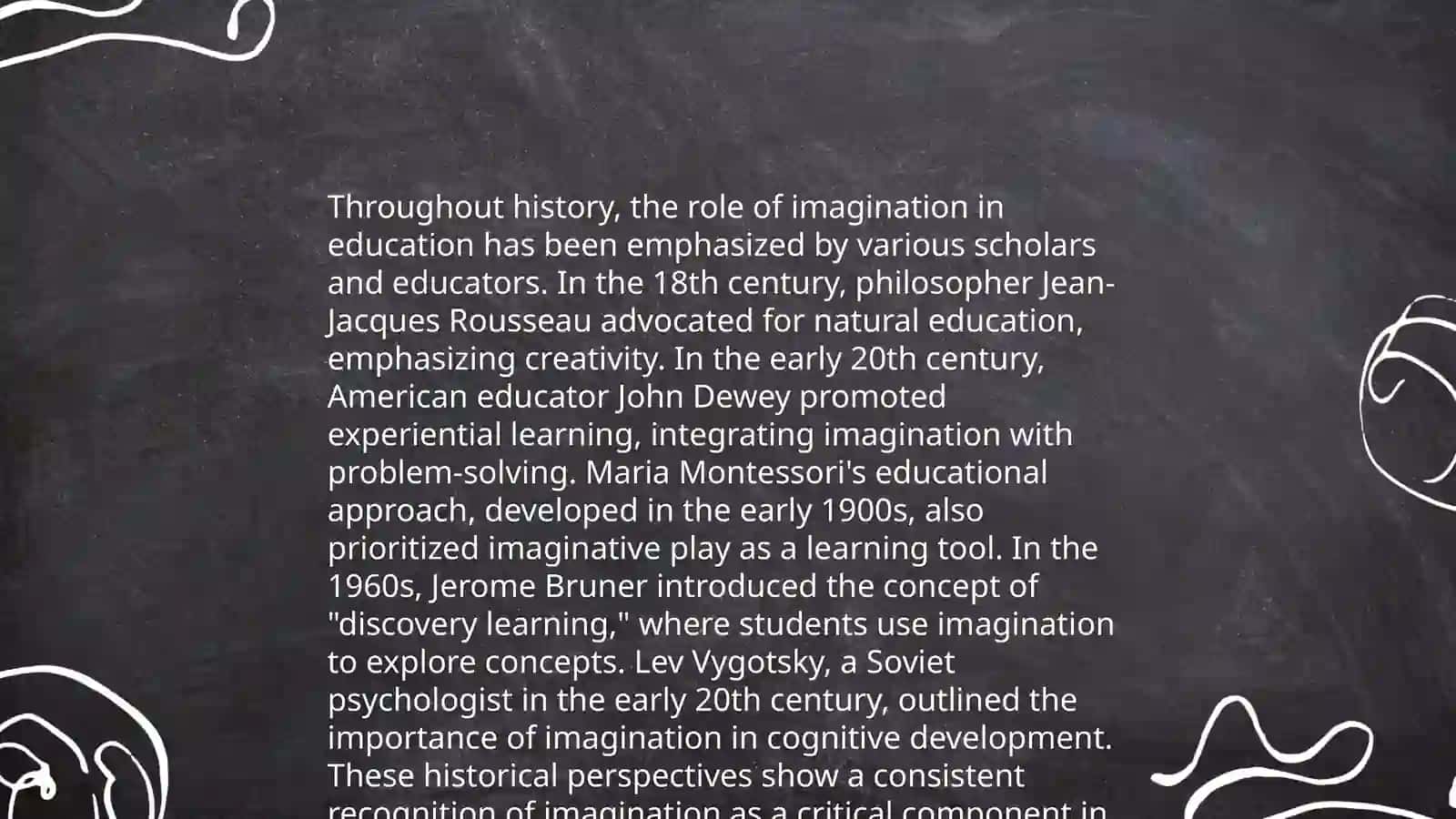 The Role of Imagination in Education 3
