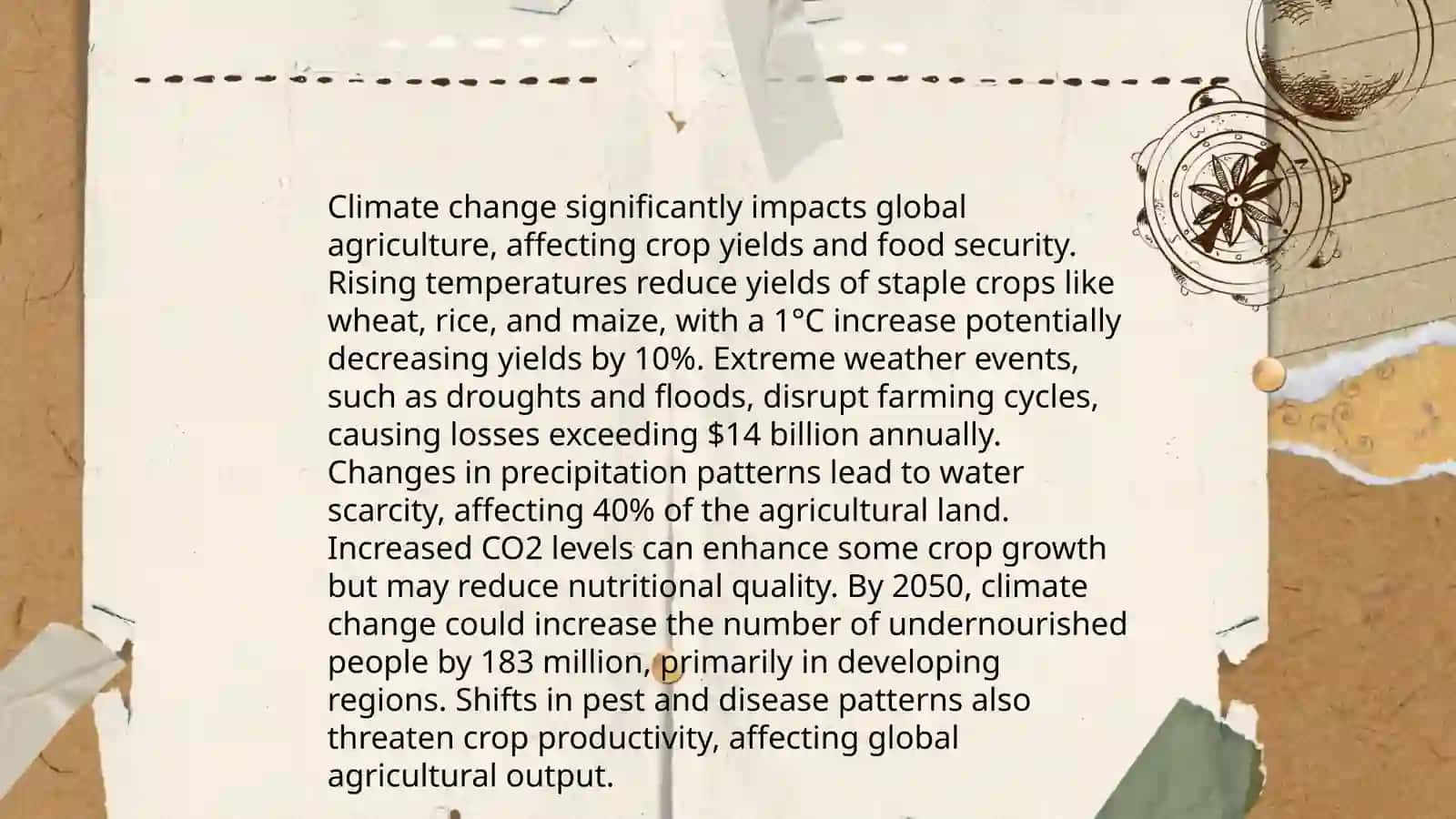 The Impact of Climate Change on Global Agriculture 3