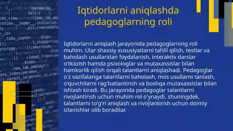 Iqtidorlarni aniqlashda pedagoglar roʻli 3