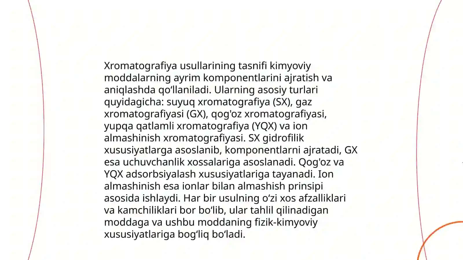 Xromotografiya usullari printsipi 3