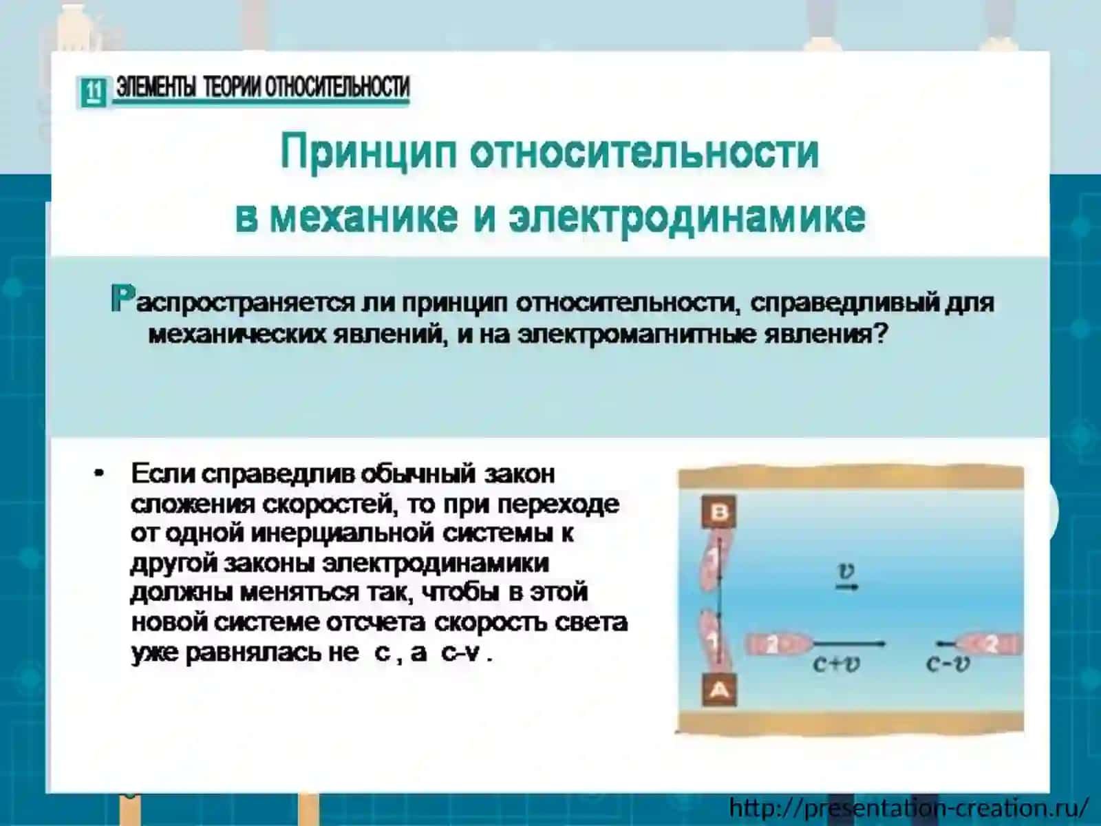 ЭЛЕМЕНТЫ ТЕОРИИ ОТНОСИТЕЛЬНОСТИ 3