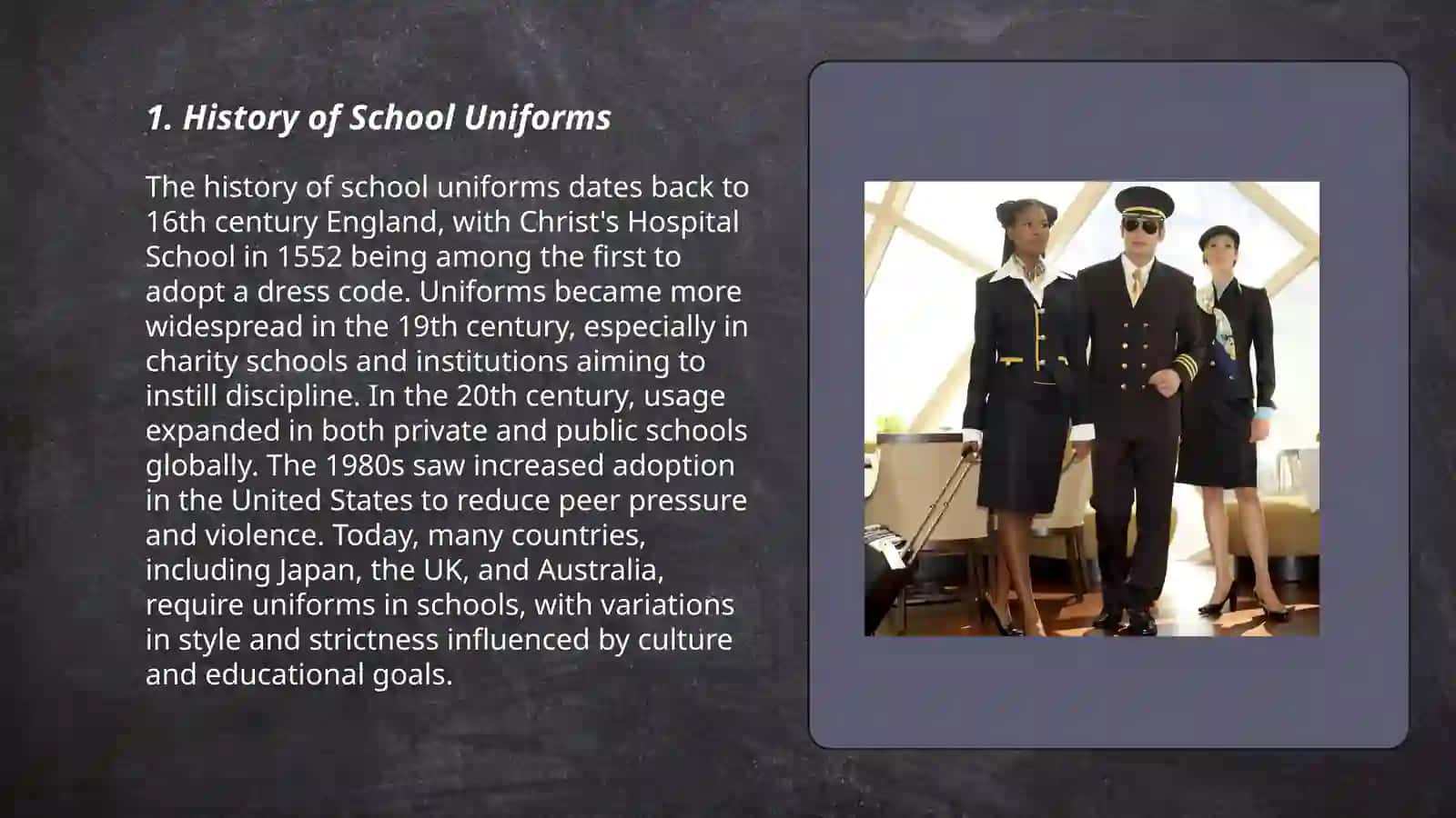 Uniforms 3