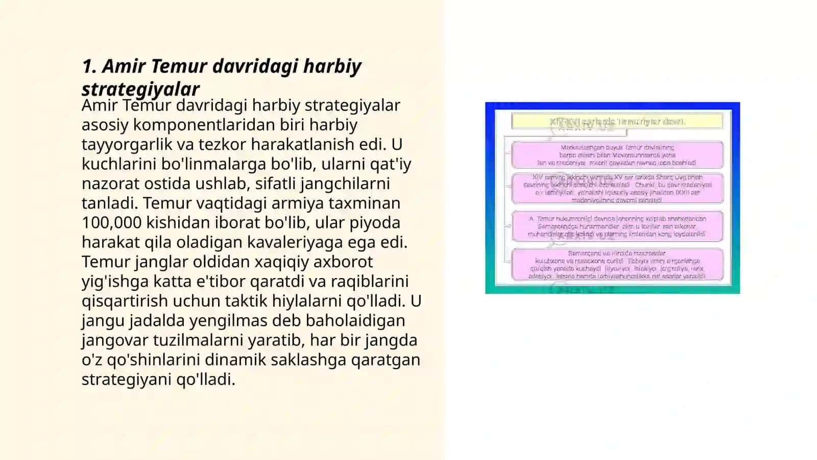 Amir Temur davridagi harbiy strategiyalar 3