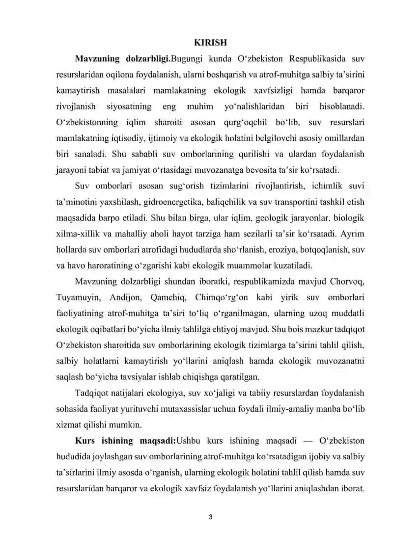 O‘ZBEKISTONDA SUV OMBORLARINING ATROF-MUHITGA TA'SIRI 3