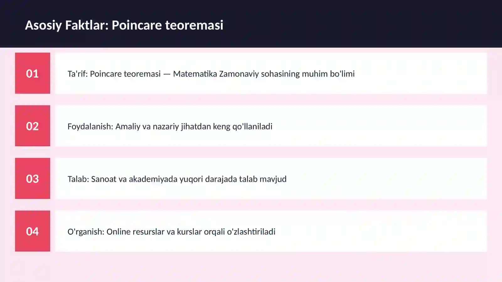 Poincare teoremasi 3