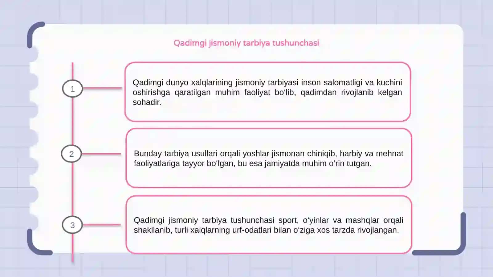 Qadimgi dunyo xalqlarining jismoniy tarbiyasi 3