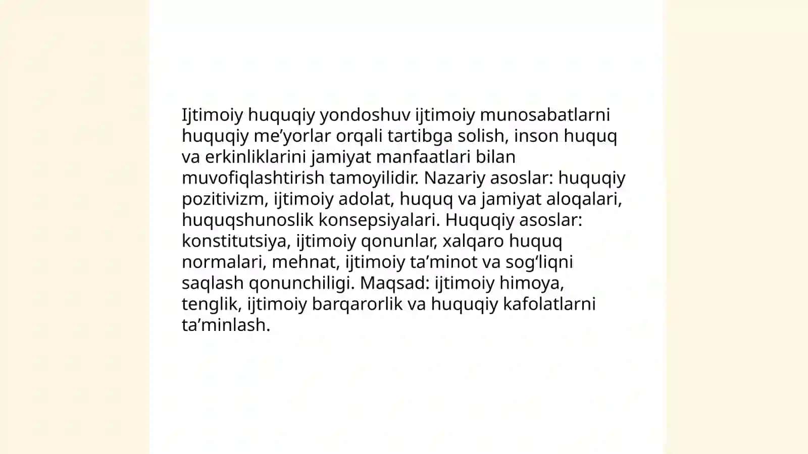 Ijtimoiy xuquqiy yondoshuv 3