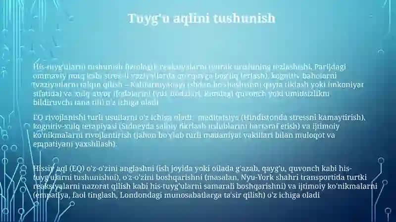 Emotsiya haqida tushuncha 3