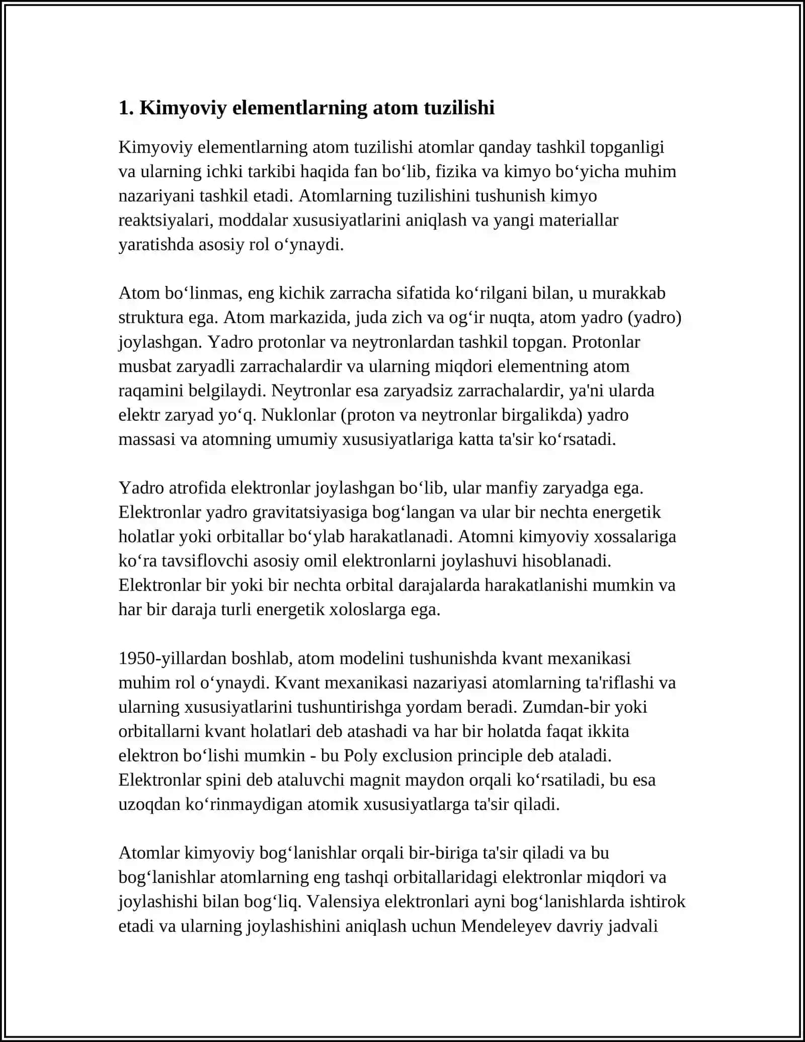 ATROF MUHITDA KIMYOVIY ELEMENTLARNING TASNIFI VA TARQALISHI 3