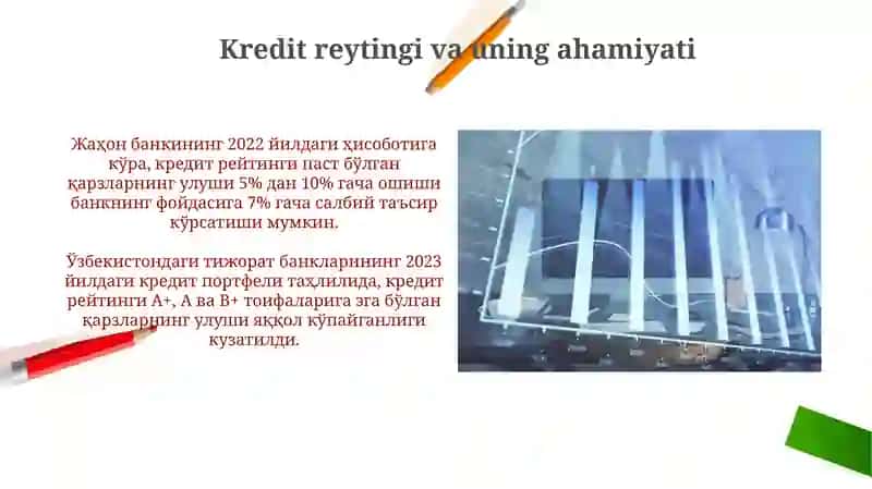 Kredit portfeli ekonometrik modellashtirish 3