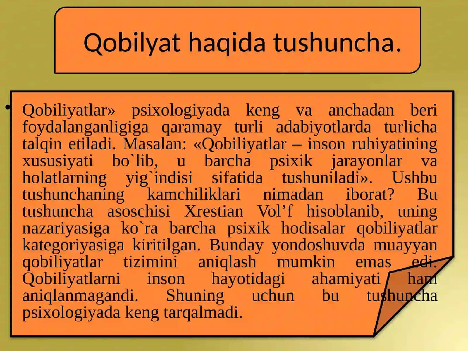 Qobiliyat haqida tushuncha 3
