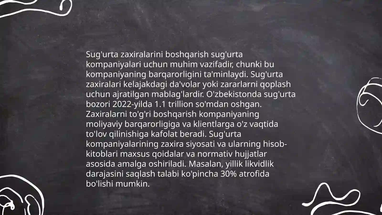Sug'urta tashkilotlarining moliyaviy barqarorligini ta'minlash yo llari 3