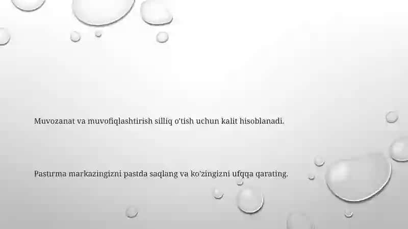 Startdan chiqish texnikasi 3