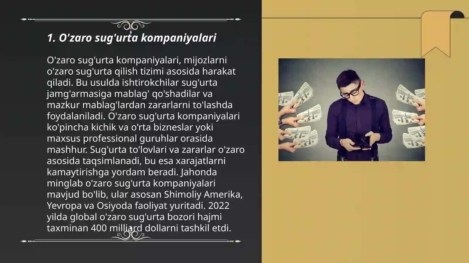 O'zaro sug'urta kompaniyalari 3