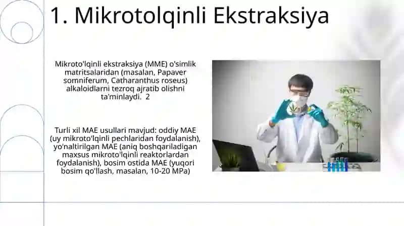 Mikrotolqinli Ekstraksiya 3