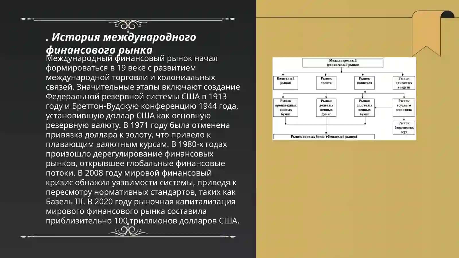 Международные финансовый рынок 3