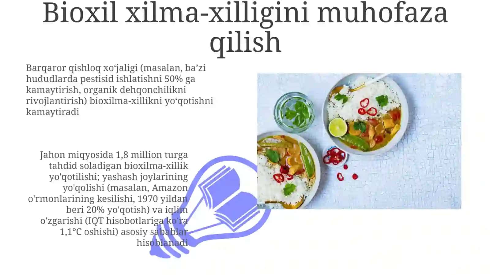 Bioxil xilma-xilligini muhofaza qilish 3