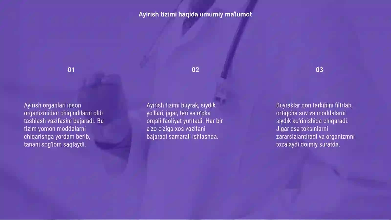 Ayirish organlari 3
