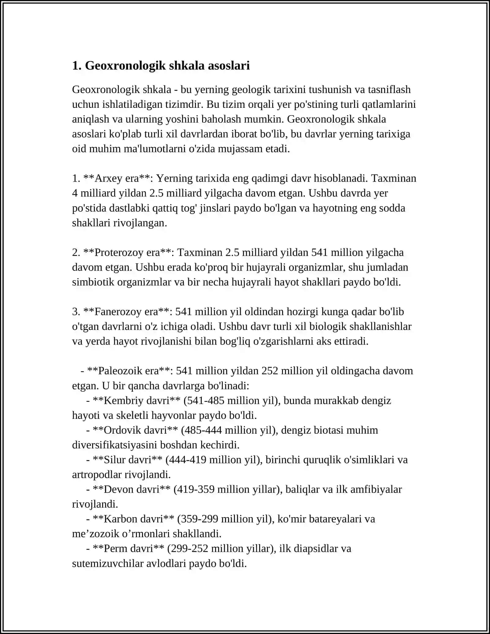 GEOXRONOLOGIK SHKALA 3