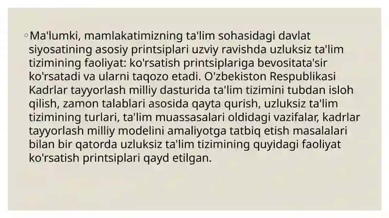 Biologiya o'qitish metodikasi 3