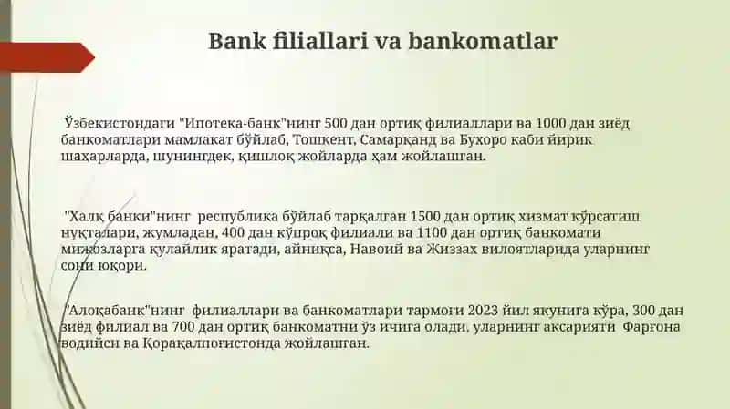 Bank siri nima degani 3