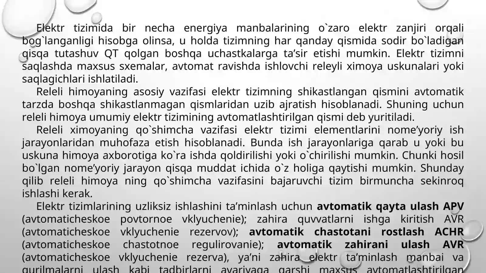 Releli himoya va avtomatika 3