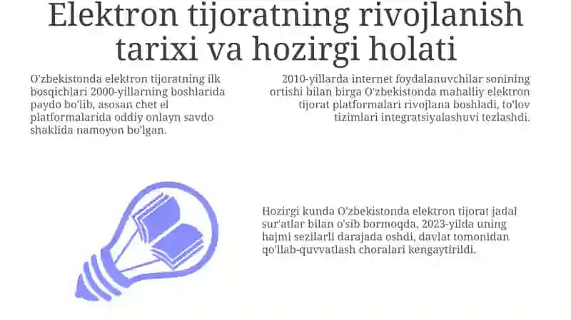 O'zbekistonda elektron tijoratning rivojlanish holati 3